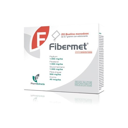 Fibermet Integratore Controllo Peso Corporeo 20 Bustine