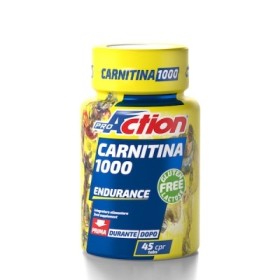 ProAction Carnitina 1000 Integratore Pro Energetico 45 Compresse ProAction Carnitina 1000 Integratore Pro Energetico 45 Compresse