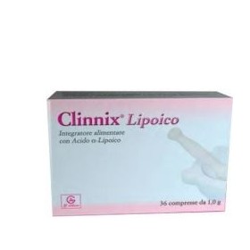 Clinnix Lipoico Integratore 36 Compresse Clinnix Lipoico Integratore 36 Compresse