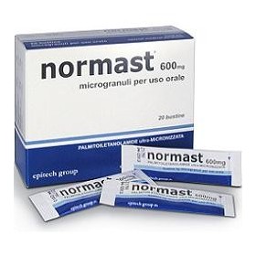 Normast 600 mg Integratore con Palmitoiletanolamide 20 Bustine Orosolubili Normast 600 mg Integratore con Palmitoiletanolamide 20 Bustine Orosolubili