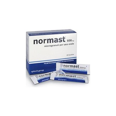 Normast 600 mg Integratore con Palmitoiletanolamide 20 Bustine Orosolubili