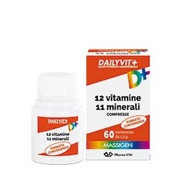 Massigen Dailyvit  Integratore Multivitaminico Multiminerale 60 Compresse Massigen Dailyvit  Integratore Multivitaminico Multiminerale 60 Compresse