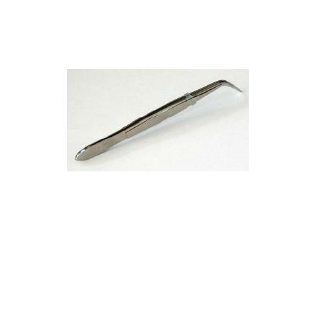 PINZETTA TOGLI ZECCHE ACCIAIO