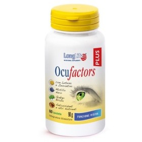 LongLife Ocufactors Plus Integratore Vista 60 Tavolette LongLife Ocufactors Plus Integratore Vista 60 Tavolette