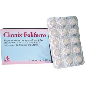 Clinner Foliferro Integratore 30 Compresse Clinner Foliferro Integratore 30 Compresse