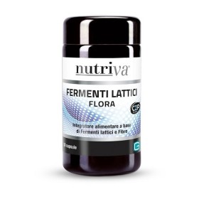 Nutriva Flora Integratore Fermenti Lattici 50 Compresse Nutriva Flora Integratore Fermenti Lattici 50 Compresse
