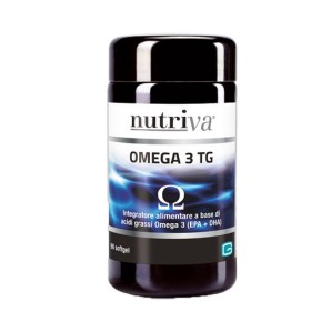 Nutriva Omega 3 TG Integratore Olio Di Pesce 90 Compresse Softgel Nutriva Omega 3 TG Integratore Olio Di Pesce 90 Compresse Softgel