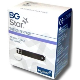BGStar Strisce Reattive Glicemia 25 Pezzi BGStar Strisce Reattive Glicemia 25 Pezzi