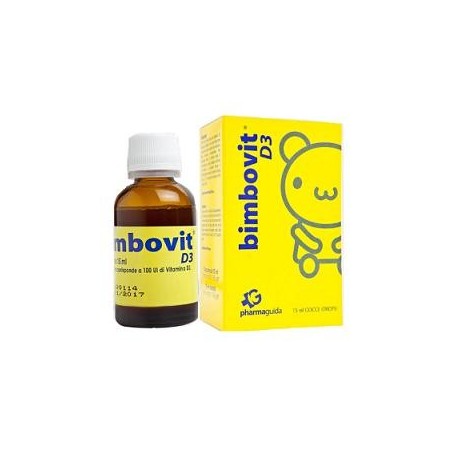 Bimbovit D3 Integratore Bambini di Vitamina D3 Gocce 15 ml