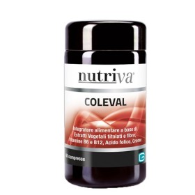 Nutriva Coleval Integratore Controllo Colesterolo e Trigliceridi  60 Compresse Nutriva Coleval Integratore Controllo Colesterolo e Trigliceridi  60 Compresse