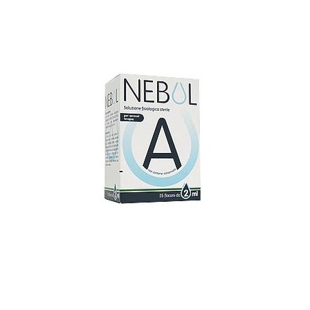 Nebul Soluzione Fisiologica 25 Flaconcini Monodose da 2 ml