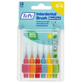 Tepe Interdental Brush Assorted Scovolini Interdentali Misti 6 Pezzi Tepe Interdental Brush Assorted Scovolini Interdentali Misti 6 Pezzi