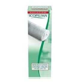 Icopiuma Benda Di Garza Idrofila Orlata m 5x10 cm Icopiuma Benda Di Garza Idrofila Orlata m 5x10 cm