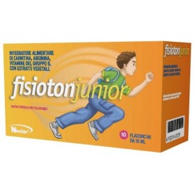 Fisioton Junior Integratore Energizzante Bambini 10 Flaconcini 10 ml Fisioton Junior Integratore Energizzante Bambini 10 Flaconcini 10 ml