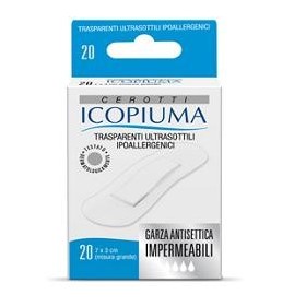 Icopiuma Cerotti Trasparenti Misura Grande 20 Pezzi Icopiuma Cerotti Trasparenti Misura Grande 20 Pezzi
