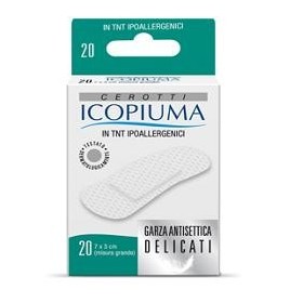 Icopiuma Cerotti In TNT Ipoallergenici Misura Grande 20 Pezzi Icopiuma Cerotti In TNT Ipoallergenici Misura Grande 20 Pezzi