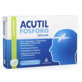 Acutil Fosforo Advance Integratore Per Memoria e Concentrazione 50 Compresse Acutil Fosforo Advance Integratore Per Memoria e Concentrazione 50 Compresse