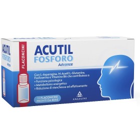Acutil Fosforo Advance Integratore Per Memoria e Concentrazione 10 Flaconcini Acutil Fosforo Advance Integratore Per Memoria e Concentrazione 10 Flaconcini
