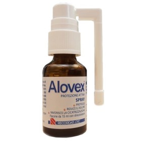 Alovex Protezione Attiva Spray Anti Afte 15 ml Alovex Protezione Attiva Spray Anti Afte 15 ml