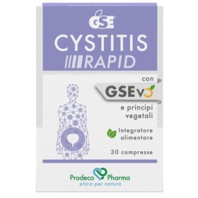 Gse Cystitis Rapid Integratore Benessere Vie Urinarie 30 Compresse Gse Cystitis Rapid Integratore Benessere Vie Urinarie 30 Compresse