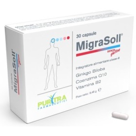 Migrasoll Integratore Cefalea 30 Capsule 9,6 g Migrasoll Integratore Cefalea 30 Capsule 9,6 g