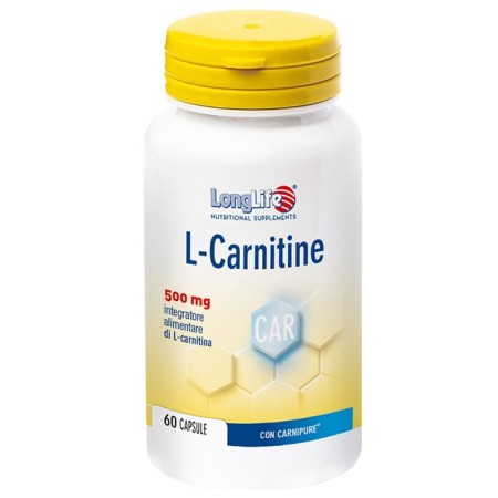 LongLife L-Carnitine Integratore 60 Capsule