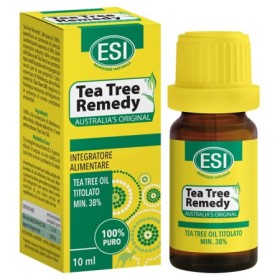 Esi Tea Tree Remedy Oil Olio Essenziale Puro di Tea Tree Integratore 10 ml Esi Tea Tree Remedy Oil Olio Essenziale Puro di Tea Tree Integratore 10 ml