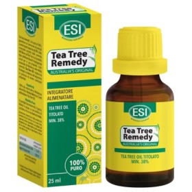 Esi Tea Tree Remedy Oil Olio Essenziale Puro di Tea Tree Integratore 25 ml Esi Tea Tree Remedy Oil Olio Essenziale Puro di Tea Tree Integratore 25 ml