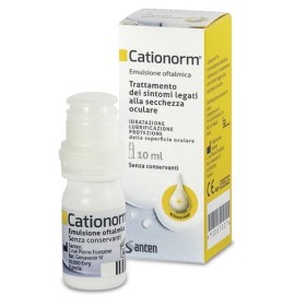 Cationorm Multidose Emulsione Oftalmica Gocce 10 ml Cationorm Multidose Emulsione Oftalmica Gocce 10 ml