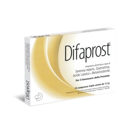 Difaprost Integratore Benessere della Prostata 15 Compresse