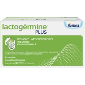 Humana Lactogermine Plus Integratore Fermenti Lattici 10 Flaconcini Humana Lactogermine Plus Integratore Fermenti Lattici 10 Flaconcini