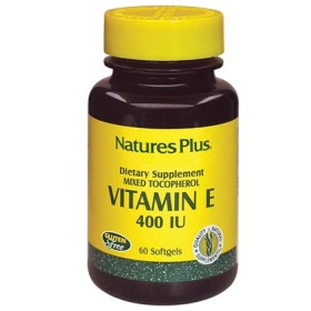Nature's Plus Vitamina E 400 UI Integratore Antiossidante 60 Capsule Nature's Plus Vitamina E 400 UI Integratore Antiossidante 60 Capsule