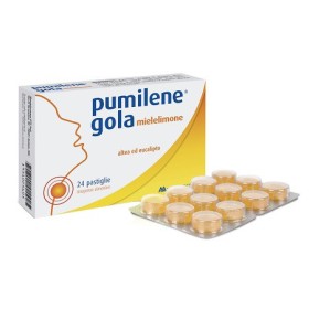 Pulimene Gola Gusto Miele e Limone 24 Pastiglie Pulimene Gola Gusto Miele e Limone 24 Pastiglie