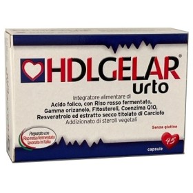Hdl Gelar Urto Integratore Colesterolo 45 Capsule Hdl Gelar Urto Integratore Colesterolo 45 Capsule