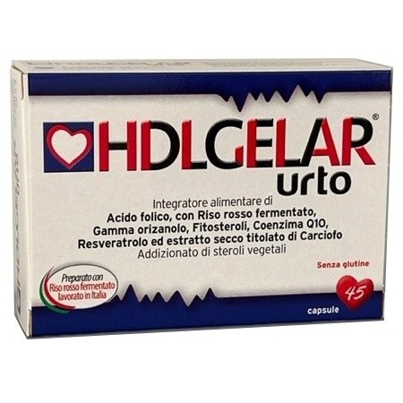 Hdl Gelar Urto Integratore Colesterolo 45 Capsule