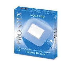 Safety Prontex Aqua Pad Garza Adesiva Impermeabile 10x8 cm 5 Garze Safety Prontex Aqua Pad Garza Adesiva Impermeabile 10x8 cm 5 Garze
