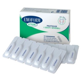 Emoform Actisens Gel Topico Per Denti Sensibili 15 Dosi Emoform Actisens Gel Topico Per Denti Sensibili 15 Dosi