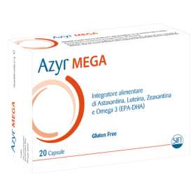 Azyr Mega Integratore Occhi 20 Capsule Azyr Mega Integratore Occhi 20 Capsule