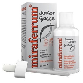 Miraferrum Junior Gocce Integratore Di Ferro 30 ml Miraferrum Junior Gocce Integratore Di Ferro 30 ml