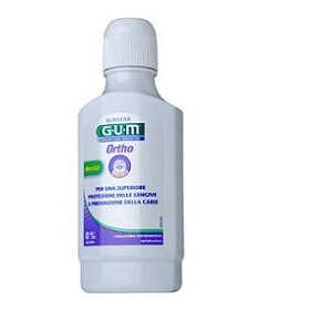 GUM ORTHO COLLUTORIO 300ML GUM ORTHO COLLUTORIO 300ML