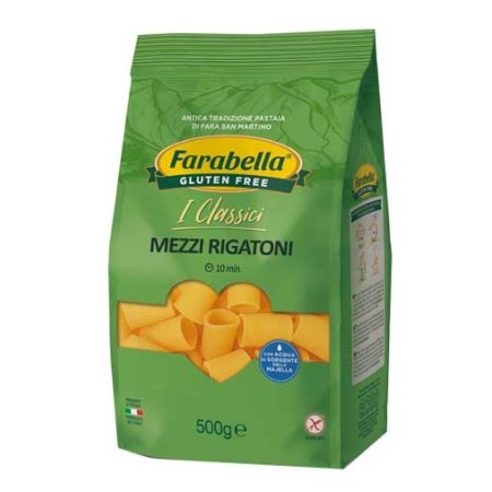 Farabella Senza Glutine Pasta Mezzi Rigatoni 500 g
