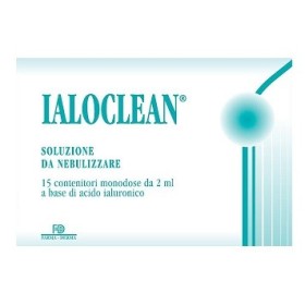 Ialoclean Soluzione da Nebulizzare Aerosolterapia 15 Flaconcini Ialoclean Soluzione da Nebulizzare Aerosolterapia 15 Flaconcini