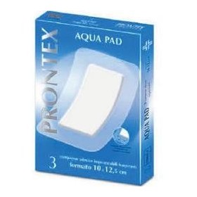 Safety Prontex Aqua Pad Garza Adesiva Impermeabile 10x12,5 cm 3 Pezzi Safety Prontex Aqua Pad Garza Adesiva Impermeabile 10x12,5 cm 3 Pezzi
