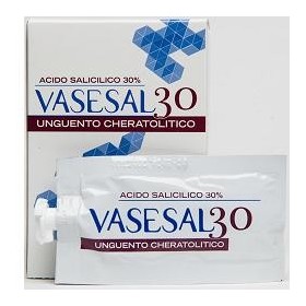 Vasesal 30 Unguento Cheratolitico 6 Bustine da 5 ml Vasesal 30 Unguento Cheratolitico 6 Bustine da 5 ml