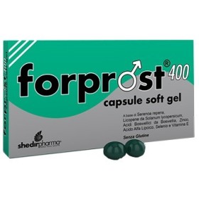 Forprost 400 Integratore Benessere Prostata 15 Capsule Molli Forprost 400 Integratore Benessere Prostata 15 Capsule Molli