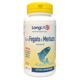 LongLife Olio Di Fegato Di Merluzzo Integratore 60 Perle LongLife Olio Di Fegato Di Merluzzo Integratore 60 Perle