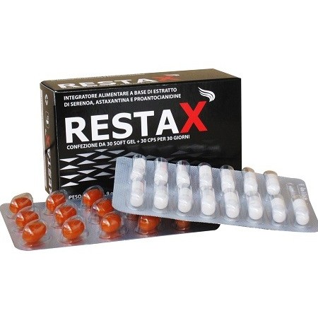 Restax Integratore 30 Capsule   30 Capsule Softgel