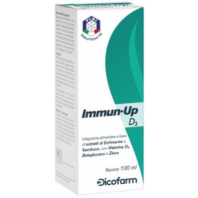 Immun-Up D3 Junior Sciroppo Integratore Vitamina D3 100 ml Immun-Up D3 Junior Sciroppo Integratore Vitamina D3 100 ml