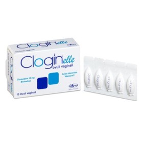 Clogin Elle Ovuli Vaginali Idratanti e Disinfettanti 10 Ovuli Clogin Elle Ovuli Vaginali Idratanti e Disinfettanti 10 Ovuli