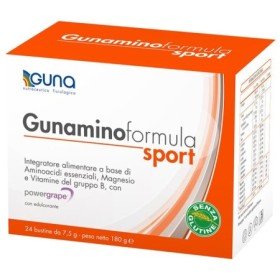 Guna Gunamino Formula Sport Integratore Amminoacidi 24 Bustine Guna Gunamino Formula Sport Integratore Amminoacidi 24 Bustine